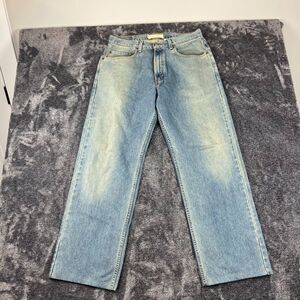 Vtg Y2K Levi's 569 Loose Straight Blue Denim Jeans Men's 33X34 (33X30.5) Baggy